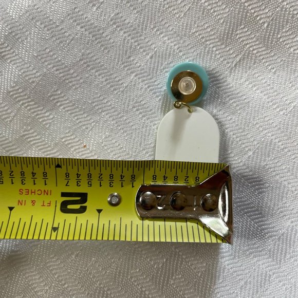 Trendy Acrylic Dessert Cactus Dangle Drop Statement Earrings - Picture 6 of 7